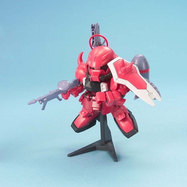 Đồ chơi lắp ghép robot Gunner Zaku Warrior Lunamaria Hawke Custom - SD BB - Mô hình Gundam chính hãng Bandai