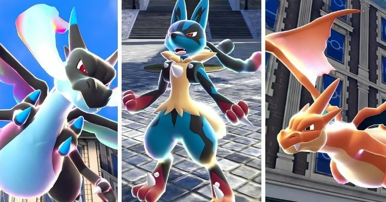 Pokemon Mega Charizard XY Lucario trở lại trong Pokemon Legends Z-A