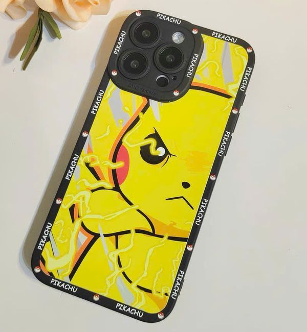 Ốp Điện Thoại iPhone 16 ProPro Max Pokemon Pikachu Phẫn Nộ Độc đáo, mạnh mẽ và hoàn hảo cho iPhone
