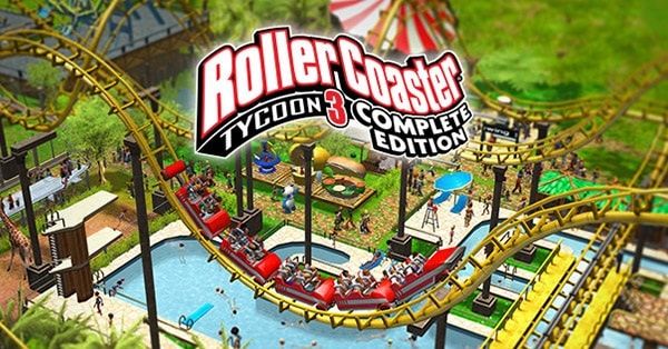 RollerCoaster Tycoon 3 completed edition nintendo switch