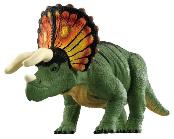 Mô hình Khủng Long 3 Sừng Ania Kingdom Torry Triceratops đồ chơi chính hãng từ thương hiệu takara tomy nhật bản