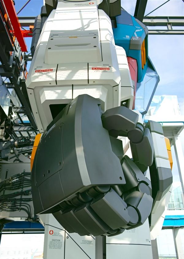 RX-78F00 Gundam chuyển động