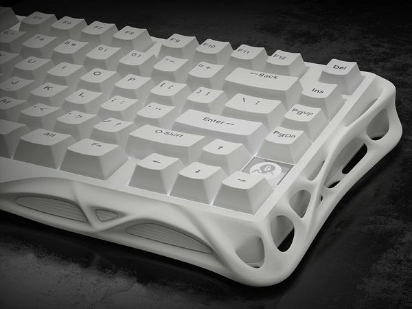 Bàn phím cơ GravaStar Mercury K1 Lite Snow White đẹp mắt chất lượng tốt đáng mua không thể bỏ qua