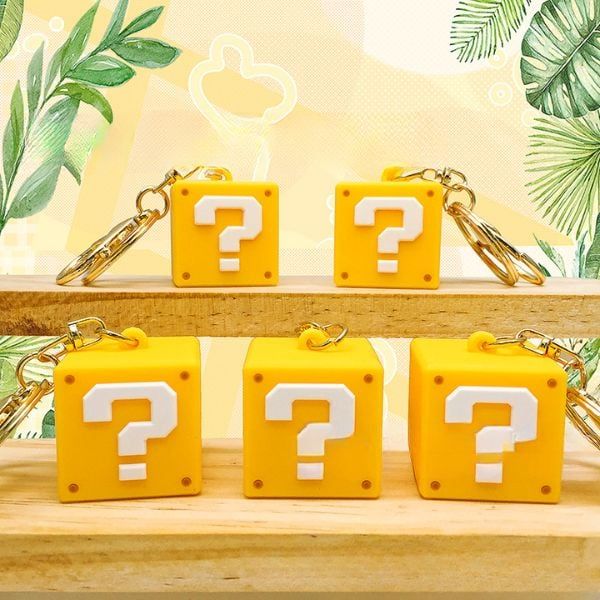 Móc khoá 3D Mario Question Block giá rẻ