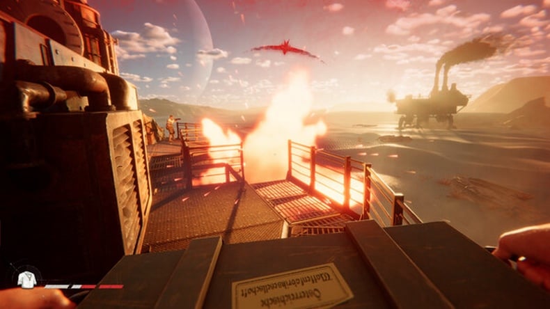 Game bắn súng FPS chơi PVPVE thế giới mở hậu tận thế hoành tráng SAND