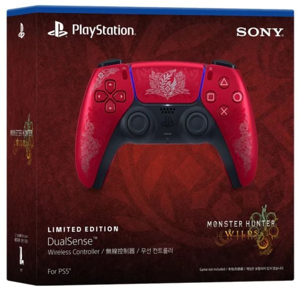 Tay cầm PS5 Dualsense Monster Hunter Wilds chính hãng cho trải nghiệm chơi game tuyệt vời