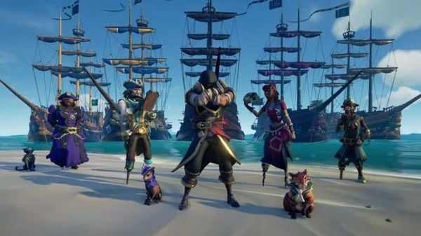 can i use xbox game pass with sea of theives on pc