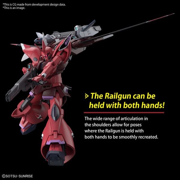 Mô hình lắp ráp Gelgoog Menace Lunamaria Hawke Custom HG 1 144 Gundam Seed Destiny cấp độ HG độ chi tiết vừa phải khớp chuyển động linh hoạt