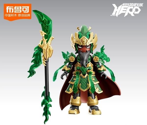 hướng dẫn lắp ráp Hero Infinity Armor Version 21 Guan Yu Divine Armour - Quan Vũ Model Kit Blokees 85032 nhựa cao cấp cực ngầu