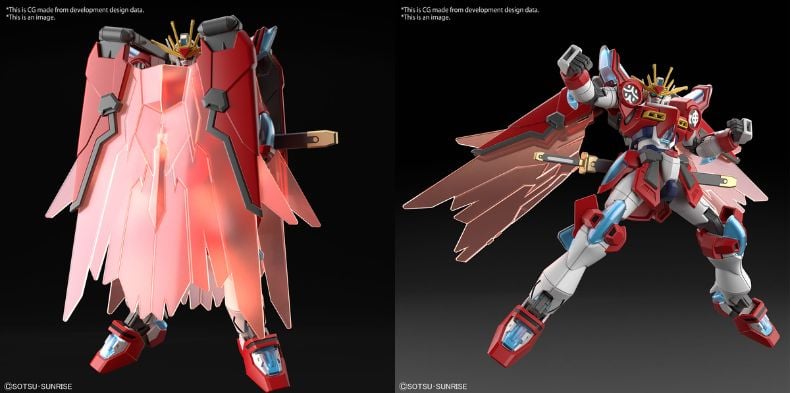 giới thiệu Shin Burning Gundam HGBM nshop