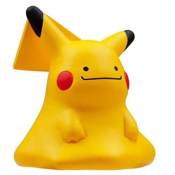 Ditto Ditto Transformed into Pikachu Pokemon Figure