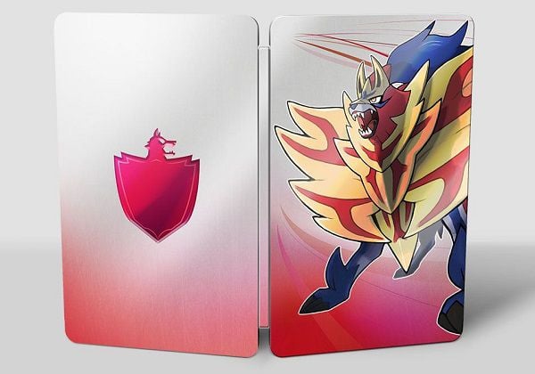 Shop bán hộp thiếc băng game SteelBook Pokemon Shield Zamazenta