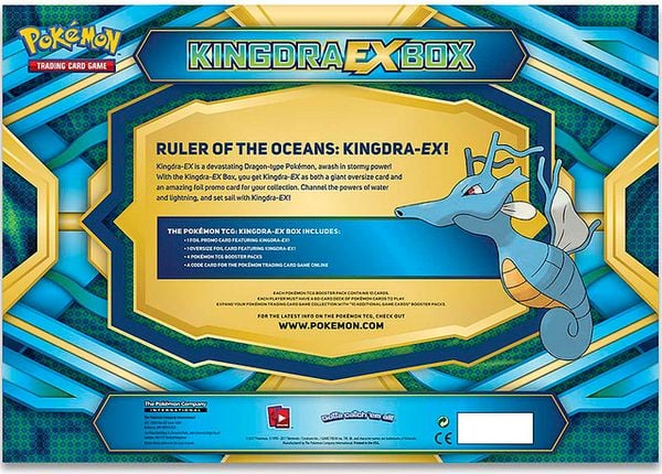 KINGDRA EX BOX POKEMON TRADING CARD GAME