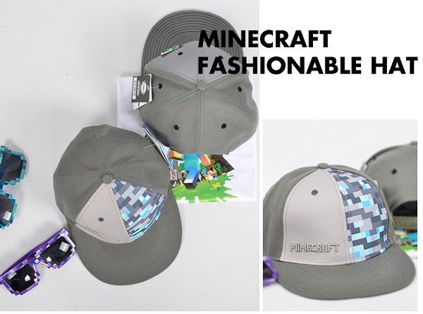 Shop bán mũ nón lưỡi trai bóng chày hình Minecraft cho bé