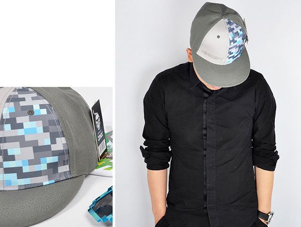 Shop bán Mũ nón lưỡi trai Minecraft hình Diamond Kim cương