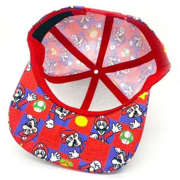 Shop bán Mũ nón lưỡi trai Super Mario Red
