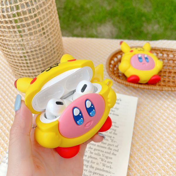 Shop bán Ốp bảo vệ AirPods Kirby Pikachu chống sốc