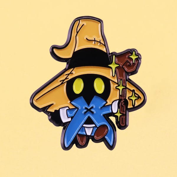 Shop bán phụ kiện Pin cài áo huy hiệu Final Fantasy Black Mage Chibi