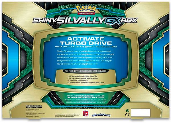 Shiny Silvally GX Box Pokemon TCG