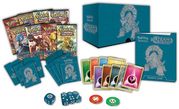 STEAM SIEGE ELITE TRAINER BOX POKEMON TRADING CARD GAME