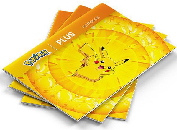 Shop bán Tập học sinh Notebook B5 Pokemon kẻ ngang 72 trang màu vàng