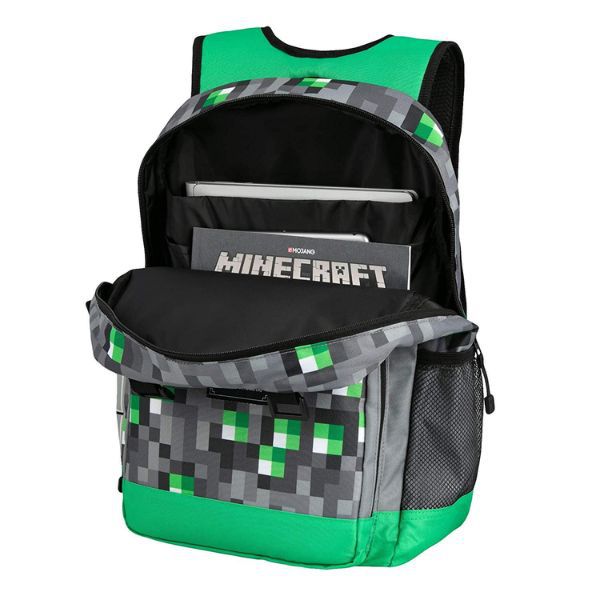 Shop bán túi Balo Minecraft Pickaxe Emerald chính hãng