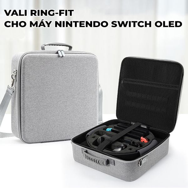 Shop bán Vali Ring Fit cho máy game Nintendo Switch OLED Xám giá tốt