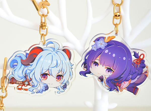 Shop chuyên phụ kiện móc khóa hình Genshin giá rẻ