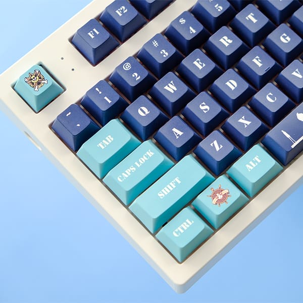 Bộ Keycap bàn phím cơ One Piece Đảo Hải Tặc PBT Full Set 120 nút