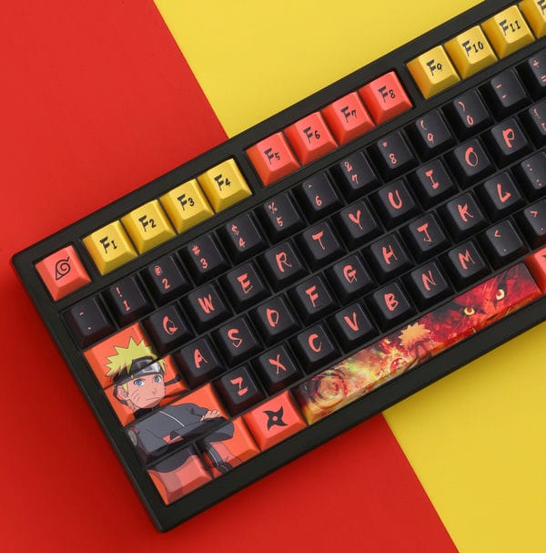 Shop gaming gear chuyên mua bán keycap giá rẻ in hình anime Naruto