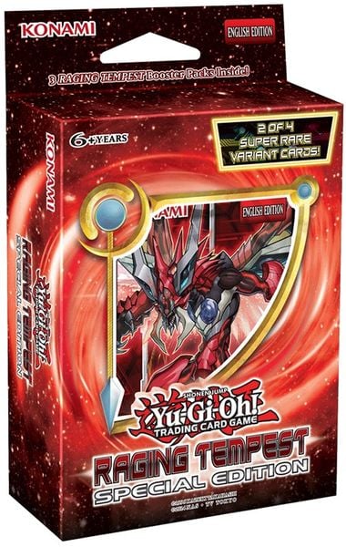 RAGING TEMPEST SPECIAL EDITION YU GI OH TCG