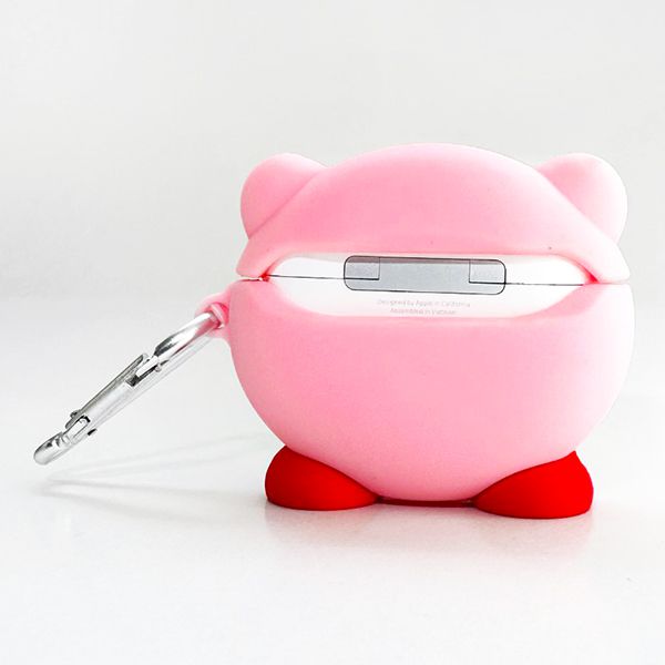 Shop phụ kiện bán Bao silicon chống sốc cho hộp sạc AirPods hình Kirby