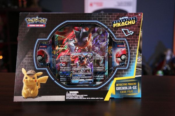 shop pokemon bán Thẻ bài Pokemon Detective Pikachu Greninja-GX Case File