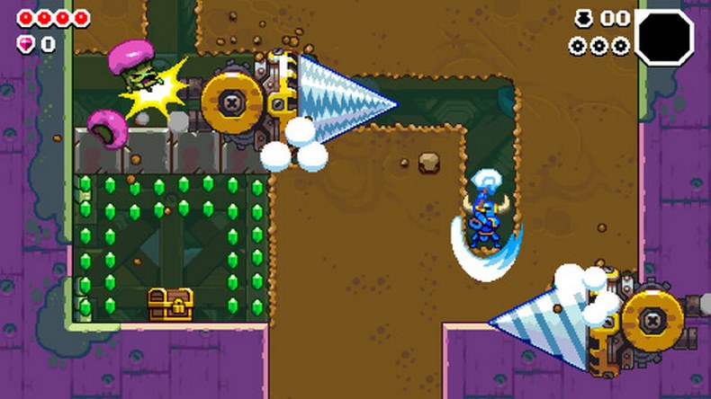 Ngắn gọn Shovel Knight Dig bắt đầu khi Drill Knight và đội đào đất bất chấp thủ đoạn