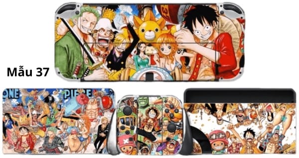 Skin dán in hình cho Nintendo Switch OLED One Piece Đảo Hải Tặc