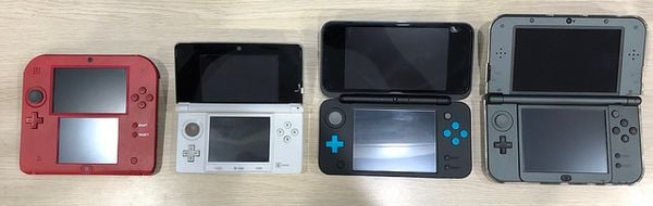 Comparison of old Nintendo 3DS and New 3DS XL New 2DS XL