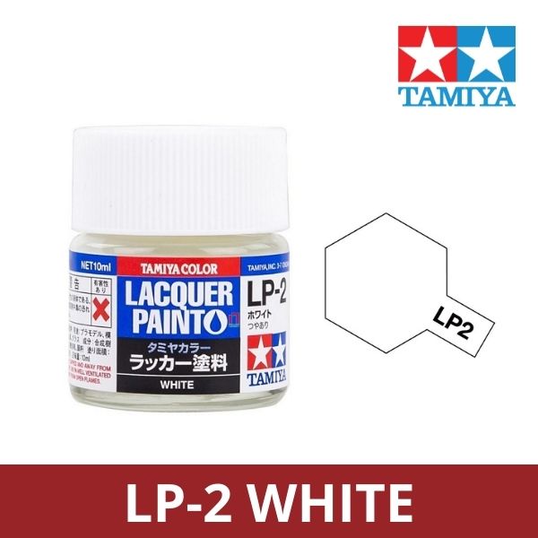 Sơn mô hình Tamiya Lacquer LP-2 White - 82102