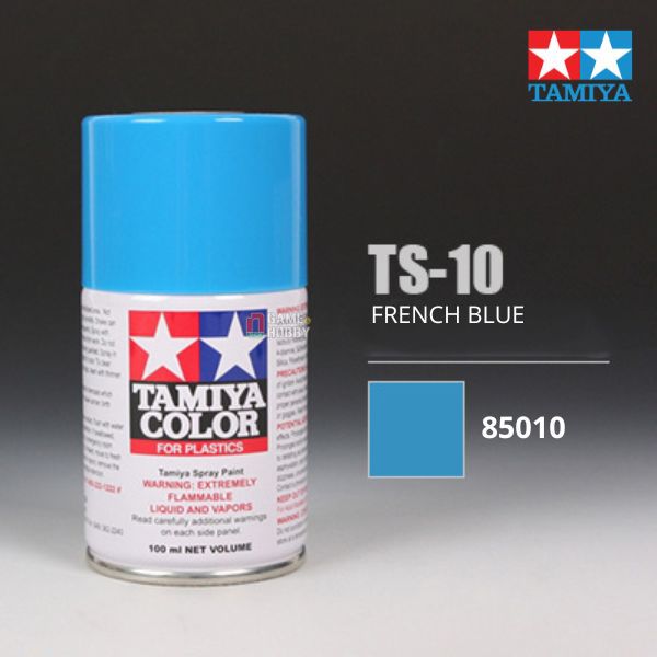 Sơn xịt mô hình Tamiya 85010 TS-10 French blue