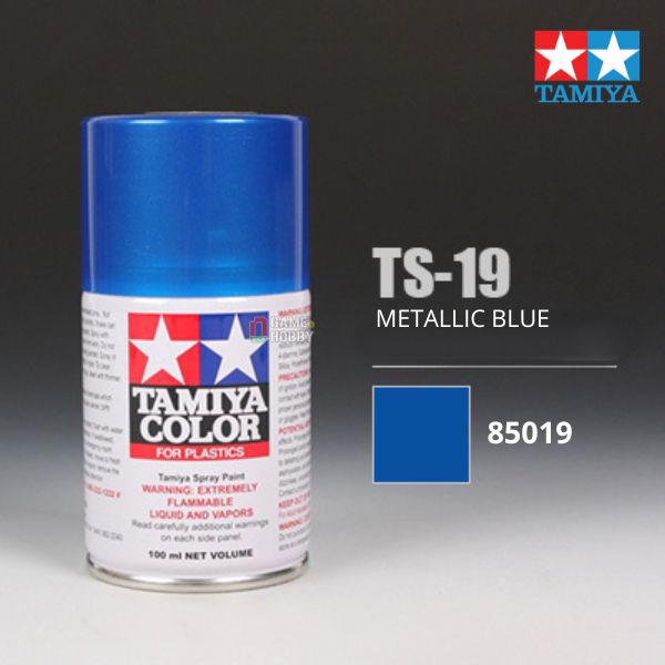 Sơn xịt mô hình Tamiya 85019 TS-19 Metallic blue