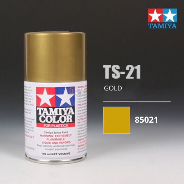 Sơn xịt mô hình Tamiya 85021 TS-21 Gold giá rẻ nhất