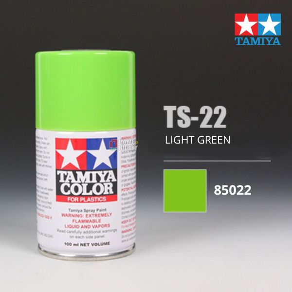 Sơn xịt mô hình Tamiya 85022 TS-22 Light Green
