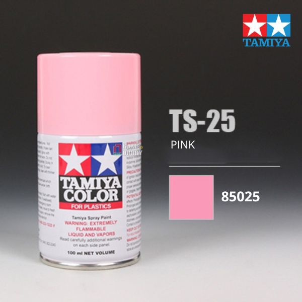Sơn xịt mô hình Tamiya 85025 TS-25 Pink