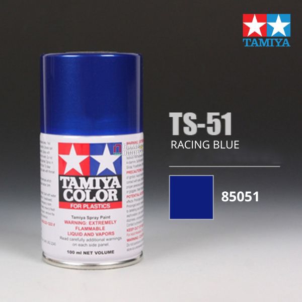 Sơn xịt mô hình Tamiya 85051 TS-51 Racing blue
