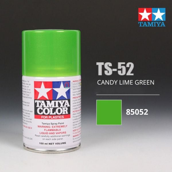 Sơn xịt mô hình Tamiya 85052 TS-52 Candy lime green