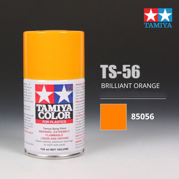 Sơn xịt mô hình Tamiya 85056 TS-56 Brilliant Orange giá rẻ