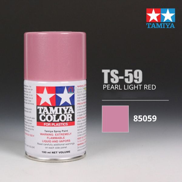 Sơn xịt mô hình Tamiya 85059 TS-59 Pearl Light Red