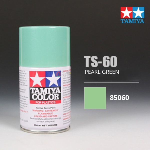 Sơn xịt mô hình Tamiya 85060 TS-60 Pearl Green