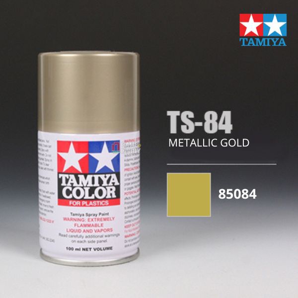 Sơn xịt mô hình Tamiya 85084 TS-84 Metallic Gold