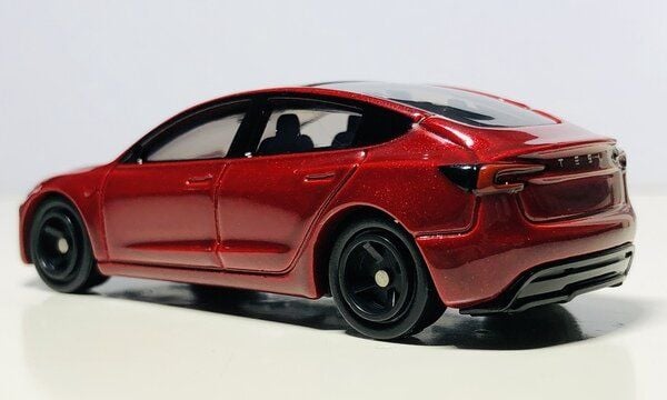 Tomica No. 98 TESLA Model 3 Special First Edition mô hình xe đồ chơi thu nhỏ với thiết kế chi tiết