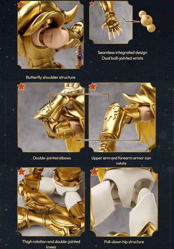 Mô hình Blokees Saint Seiya Champion Class 01 Aries Mu Bạch Dương 75002 có cách lắp ráp thú vị và đầy sáng tạo